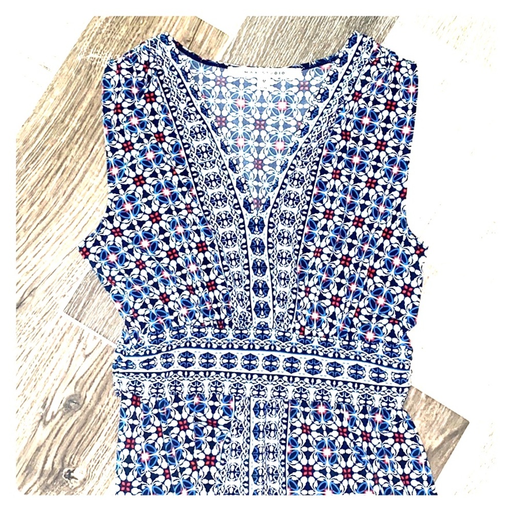 Stunning Max Studio Boho Dress Sz M - Picture 2 of 3